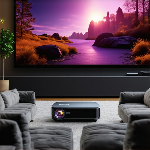 Best Portable & 4K Home Theater Projectors for 2024 Enjoyment