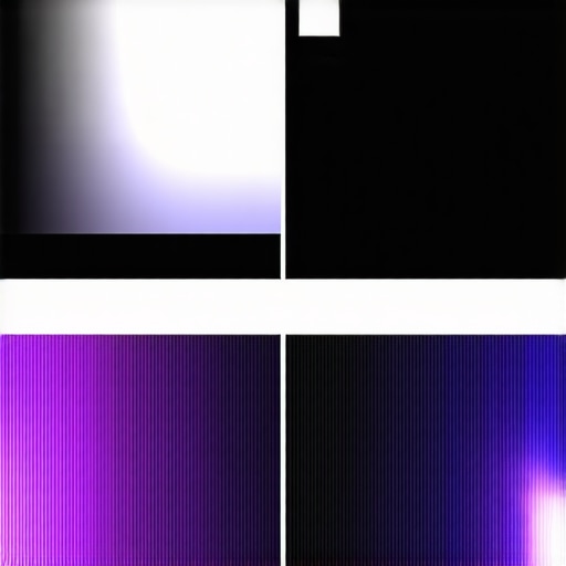Side-by-side images demonstrating brightness and contrast variations on a 4K projector display.