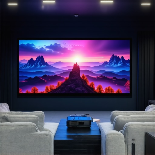 Top Portable Laser & 4K Projectors for Ultimate Home Cinema Setup