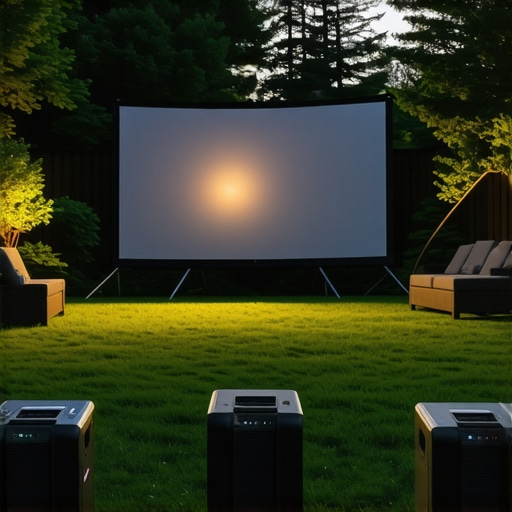 3 Portable Projectors for Cinema-Quality Backyard Movies [2026]